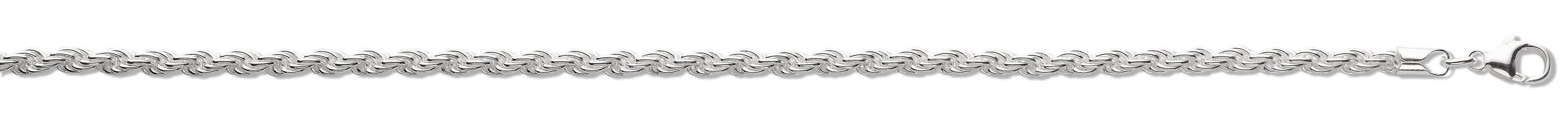 Silver 3.5mm Rope Chain