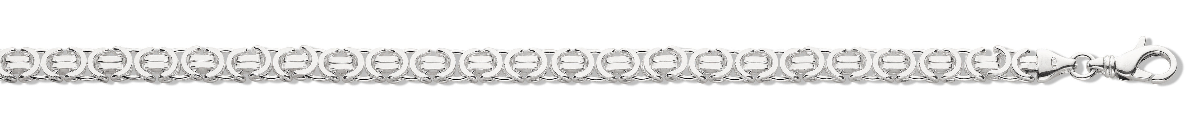 Silver 6mm Byzantine Chain