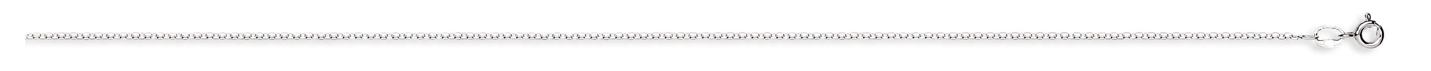 Silver 1.2mm Diamond Cut Belcher Chain