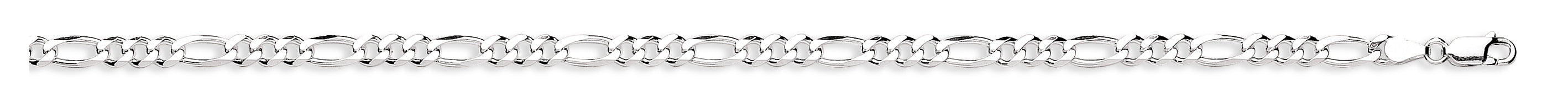 Silver 5mm Figaro Chains/Bracelets
