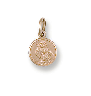 Y/G St Christopher Pendant