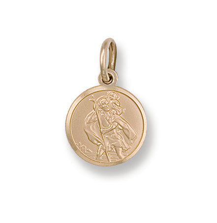 Y/G St Christopher Pendant