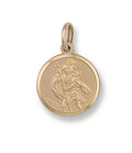 Y/G St Christopher Pendant