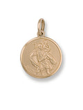 Y/G St Christopher Pendant