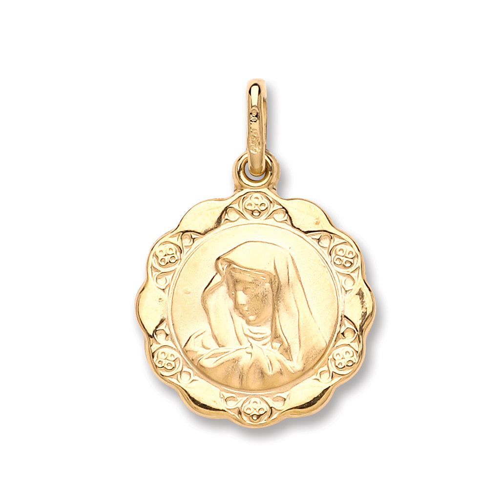 Y/G Hollow Madonna Pendant