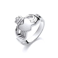 Silver Gents Claddagh Ring