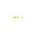 9ct Y/G 3mm Ball Studs