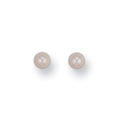 Y/G 4mm Cultured Pearl Studs