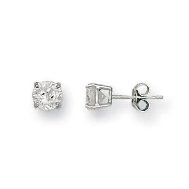 W/G 5mm Claw Set Cz Studs