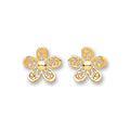 9ct Gold Flower Studs