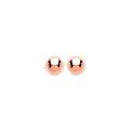 9ct R/G 5mm Ball Studs