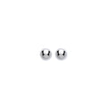 9ct W/G 4mm Ball Studs
