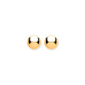 9ct Y/G 5mm Button Ball Studs
