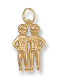 Y/G Gemini Zodiac Pendant