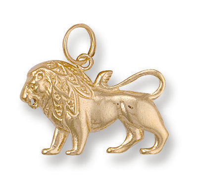 Y/G Leo Zodiac Pendant