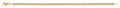 Y/G 3.7mm Panther Link Ladies Bracelet