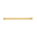 Y/G 10mm Fancy Link Baby Bracelet