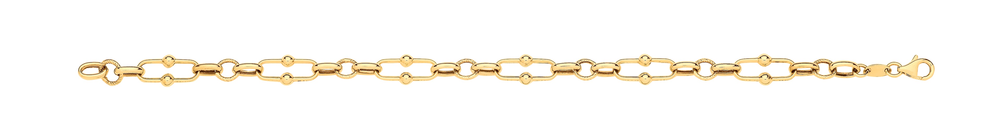 Y/G Pivot Link Ladies Bracelet