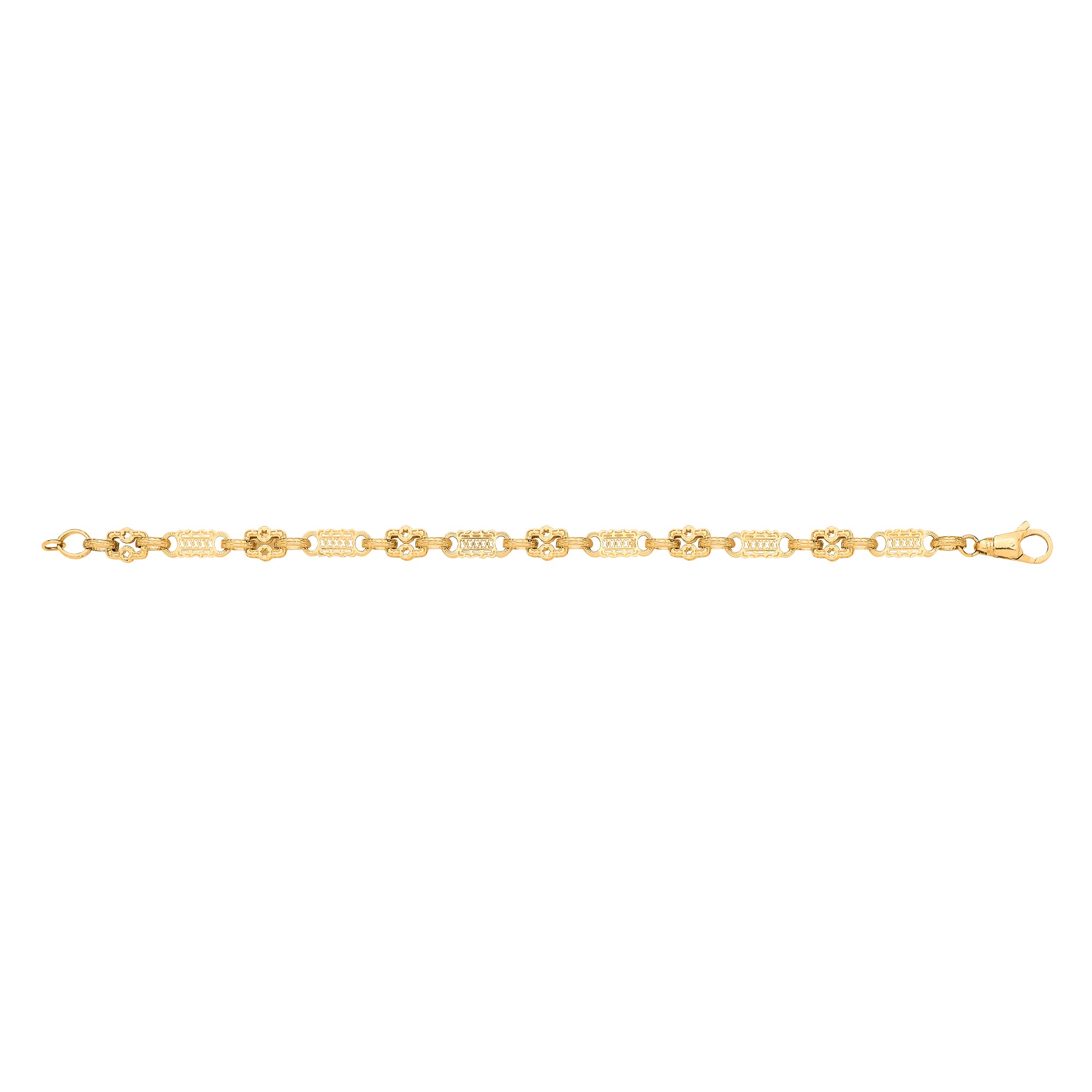 Y/G Stars & Bars Ladies Bracelet