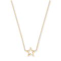Y/G Rolo Chain with Star Adjustable from 18" to 16"/17"