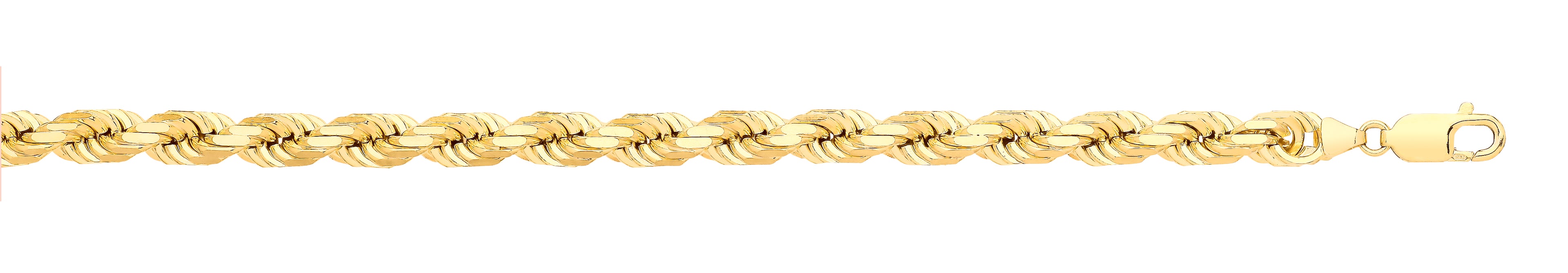Y/G Solid D/C 7.5mm Rope Chain