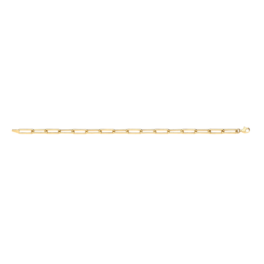 Y/G Paper Clip Hollow 4.6mm Necklace/Bracelet