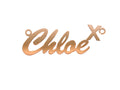 9ct Gold Script Kiss Nameplate