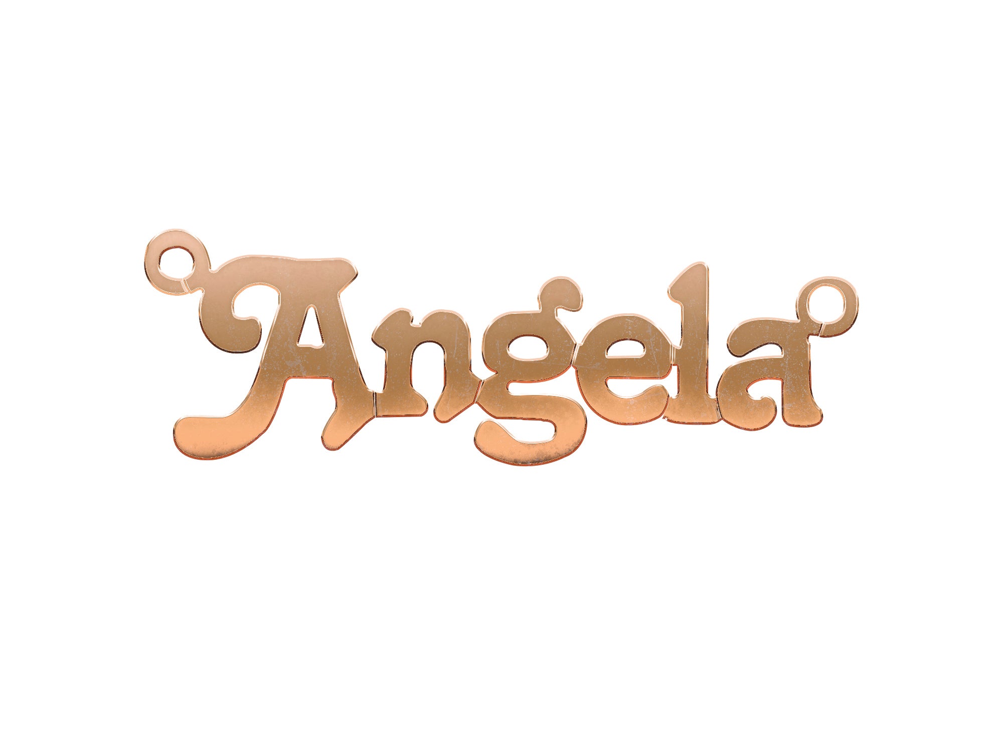 9ct Gold Small Terra Nameplate