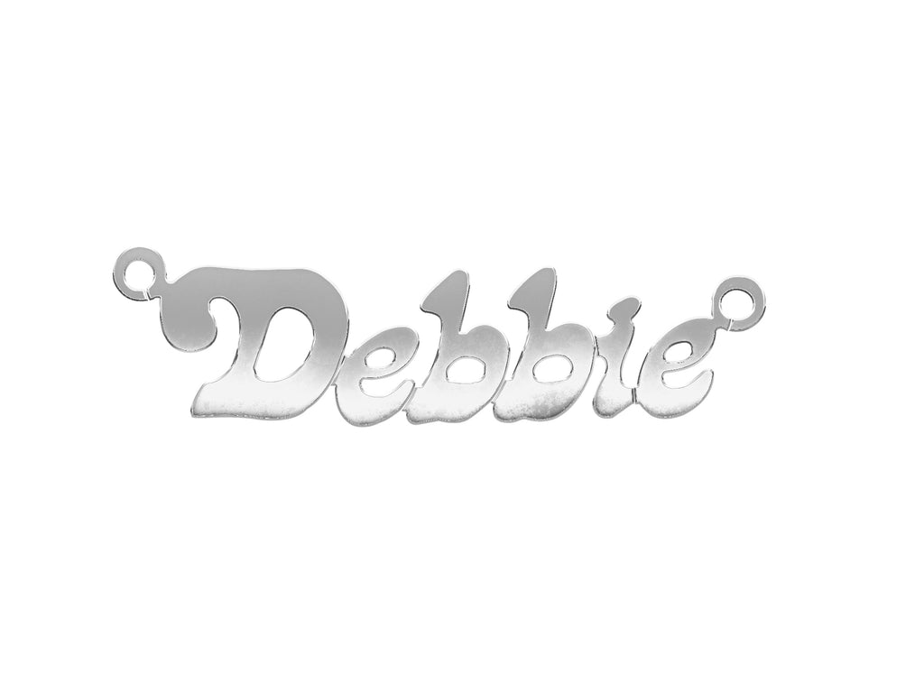 9ct Gold Small Lazybones Nameplate - view 2