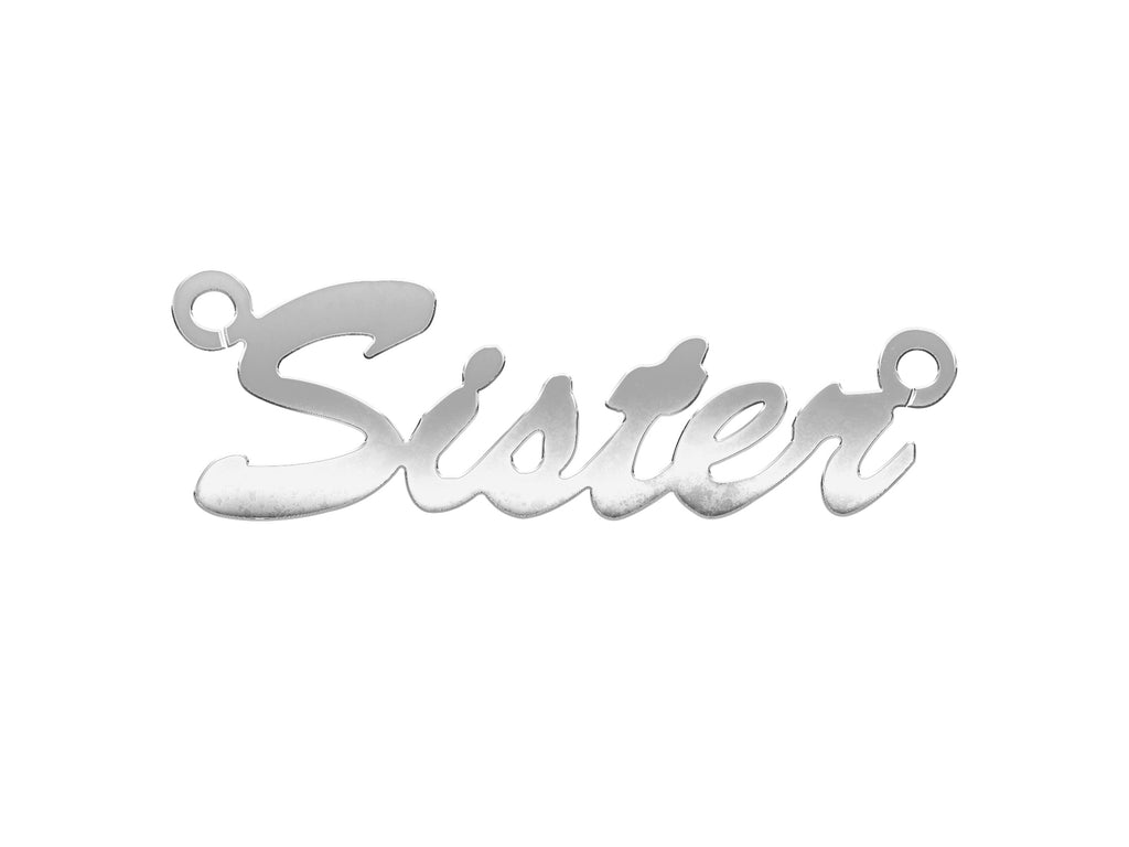 9ct Gold Small Script Nameplate - view 2