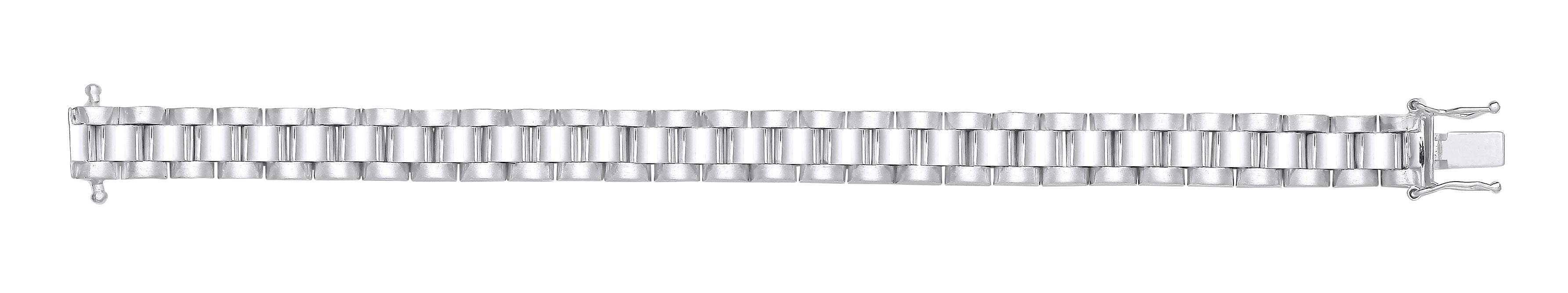 Silver 8mm Fancy Link Kids Bracelet