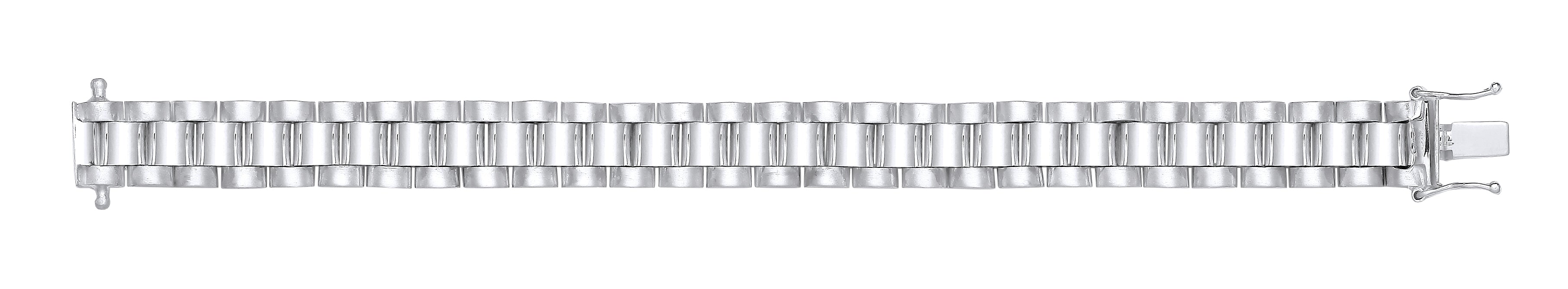 Silver 10mm Fancy Link Kids Bracelet