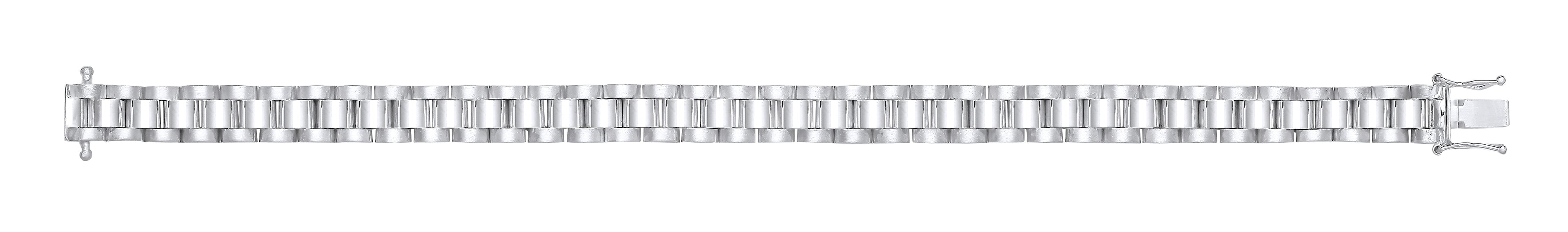 Silver 8mm Fancy Link Ladies Bracelet