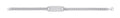 Silver 5.0mm Curb ID Ladies Bracelet