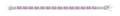 Silver Pink and Clear CZ Tennis Ladies 6.2mm Bracelet