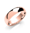 6mm Court Shape Wedding Band