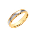 5mm D-Shape Millgrain and Diamond Cut Edge