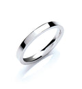 2.5mm Premium Flat Court Wedding Band