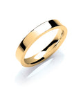 3mm Premium Flat Court Wedding Band