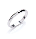 2.5mm Premium D-Shape Wedding Band